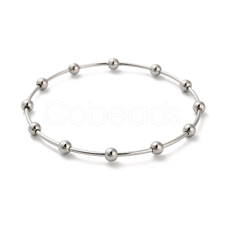 304 Stainless Steel Bangles for Women BJEW-V001-01P-1