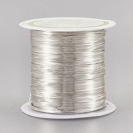 Round Copper Beading Wire for Jewelry Making YS-TAC0004-0.6mm-01-1