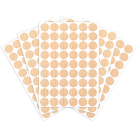 5 Sheets PVC Self-Adhesive Stickers DIY-SP0006-19B-1