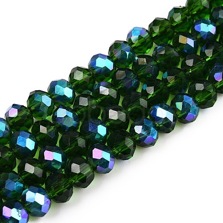 Electroplate Glass Beads Strands LS-EGLA-A044-T6mm-L24-1