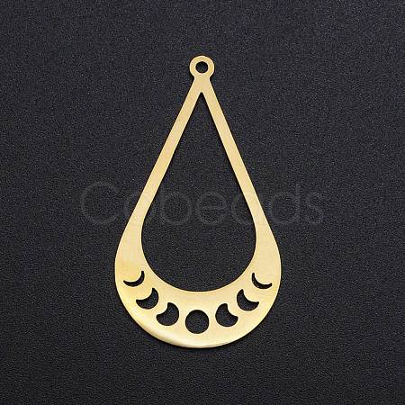 201 Stainless Steel Pendants STAS-S105-LA260-1