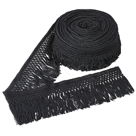 Cotton Cord Tassel Ribbon OCOR-WH0078-487A-01-1
