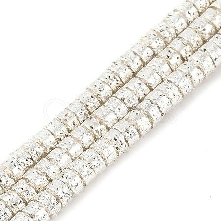 Electroplated Synthetic Non-Magnetic Hematite Beads Strands G-U003-16C-1