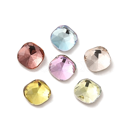 Glass Rhinestone Cabochons RGLA-P037-07A-D-1