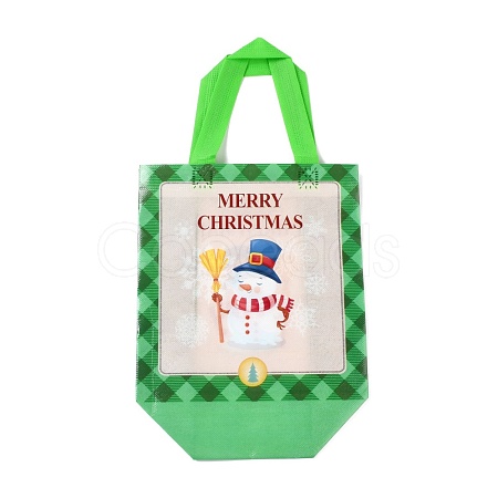 Christmas Theme Laminated Non-Woven Waterproof Bags ABAG-B005-02A-03-1
