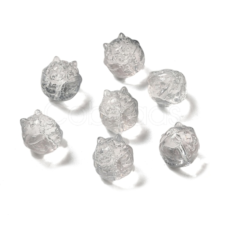 Transparent Glass Beads GLAA-D025-05B-1