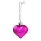 Valentine's Day Electroplate Plastic Heart Pendants Decorations, Nylon Rope Christmas Tree Hanging Ornaments, Camellia, 150mm, 12pcs/box