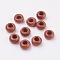 Synthetic Goldstone European Beads, Large Hole Beads, Rondelle, 14x7~8mm, Hole: 6mm