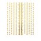 3D Goldenrod Nail Water Decals, Self-Adhesive, Nail Design Manicure Tips Nail Decoration for Women Girls Kids, Others, 90x77mm