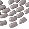 Opaque Acrylic Cabochons, Nuggets, Dark Gray, 27x14.5x5mm, about 300pcs/500g