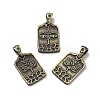 Tibetan Style Rack Plating Brass Pendant KK-Q805-15AB-1