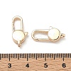 Brass Lobster Claw Clasps KK-G557-21G-3