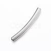Tarnish Resistant 304 Stainless Steel Tube Beads STAS-G137-24P-1