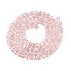 Electroplate Glass Beads Strands X-EGLA-A034-T10mm-B12-3