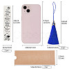 DIY Rectangle Bookmark Making Kits DIY-CP0006-84H-2