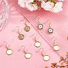 20 Pair 304 Stainless Steel Earrings Hooks EJEW-AB00014-4