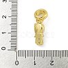 Rack Plating Brass & Cubic Zirconia & ABS Plastic Pearl European Pendants KK-Z067-61C-G-3