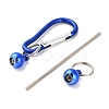 Aluminum Climbing Carabiners AJEW-B025-02-4