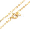 Electroplate Cowrie Shell Pendant Necklaces X-NJEW-JN02370-4