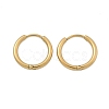 Ion Plating(IP) 304 Stainless Steel Huggie Hoop Earrings X-EJEW-F111A-17mm-G-2