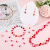 2 Strands Electroplate Glass Beads Strands EGLA-PA0001-01B-3