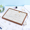 Walnut Wood Jewelry Display Trays AJEW-WH0816-444-4