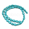 Natural Magnesite Beads Strands G-Z143-E01-01C-3
