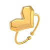 304 Stainless Steel Open Cuff Rings for Women RJEW-L125-05G-01-1