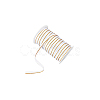 Polyester Satin Piping Ribbon OCOR-WH0091-32B-7