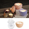 Faceted Hexagon DIY Candle Cup Silicone Molds DIY-Q037-09B-1