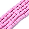 Handmade Polymer Clay Bead Strands X-CLAY-ZX006-01-25-2