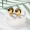 Ion Plating(IP) 304 Stainless Steel Hoop Earrings EJEW-C124-01E-G-2