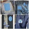 5 Sheets Denim Self-adhesive Patches PATC-TA0001-61B-9