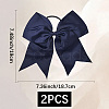 2Pcs Rubber Hair Ties MRMJ-SC0001-49J-2