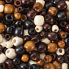 Cheriswelry Dyed Natural Wood Beads WOOD-CW0001-01-LF-18