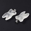 Natural Quartz Crystal Pendants G-G115-01C-3
