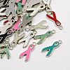 Alloy Enamel Pendants ENAM-EA546Y-M-1