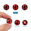 Natural Wooden Beads WOOD-TAC0010-05B-8