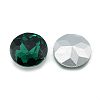 Pointed Back Glass Rhinestone Cabochons RGLA-T029-10mm-16-2