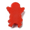 Christmas Theme Opaque Resin Cabochons CRES-M022-02F-2