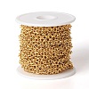 Ion Plating(IP) 304 Stainless Steel Rolo Chains CHS-E016-02A-G-2