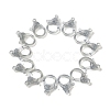 Transparent Plastic Lobster CLaw Clasps KY-H005-A04-1