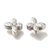 Brass Micro Pave Cubic Zirconia KK-Q001-04P-02-2