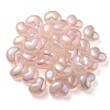 UV Plating Rainbow Iridescent Imitation Jelly Acrylic Beads X-OACR-C007-08B-3