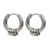 Tarnish Resistant 304 Stainless Steel Huggie Hoop Earrings EJEW-JE04192-02-1