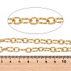 304 Stainless Steel Twisted Oval Link Chains CHS-H118-12G-2