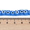 Handmade Evil Eye Lampwork Beads Strands LAMP-G166-16E-4