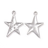 Rack Plating Alloy Pendants FIND-I037-30S-1