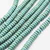 Synthetic Turquoise Bead Strands G-P286-05-4mm-01-1