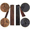 1 set Wood Bookmarks Set AJEW-CP0001-78J-3